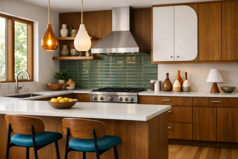 How to Create a Mid Century Modern Kitchen