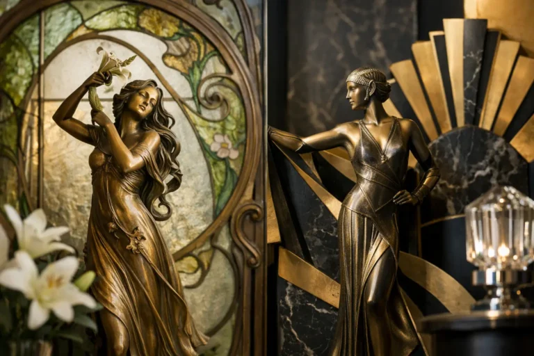 Art Nouveau vs Art Deco Explained