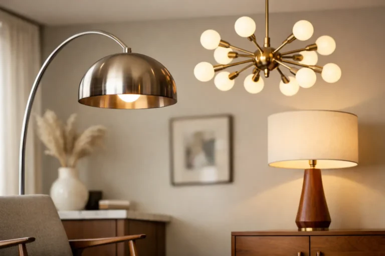 Mid Century Lighting Guide for Refined Interiors