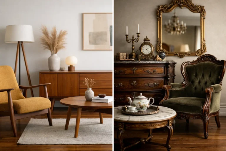 Vintage Furniture vs Antique Furniture