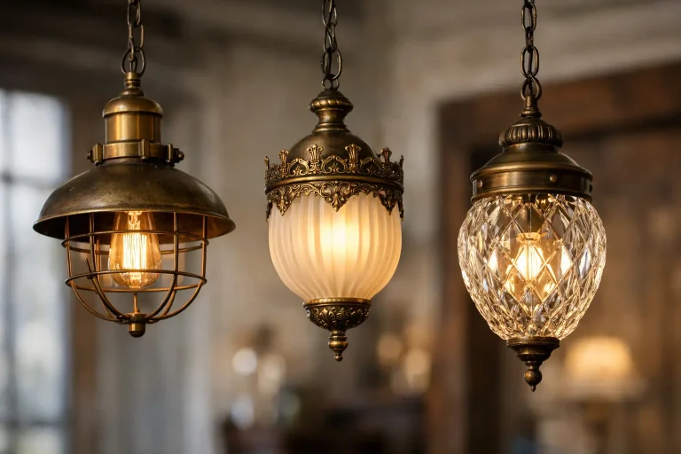 Antique Pendant Light Styles Worth Knowing