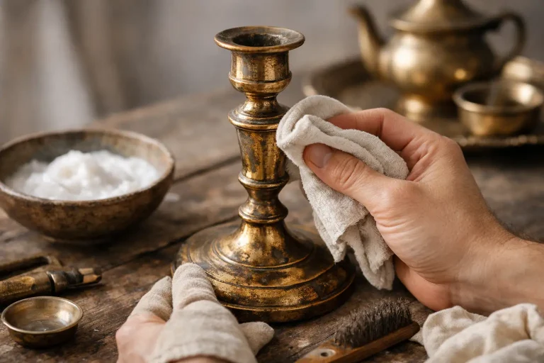 How to Clean Vintage Brass Without Erasing Its Age