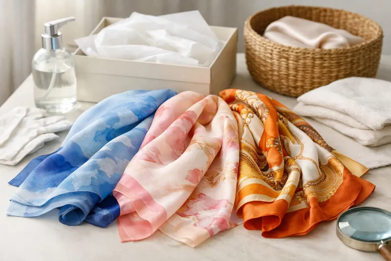 How to Preserve Silk Scarves Without Fading Them