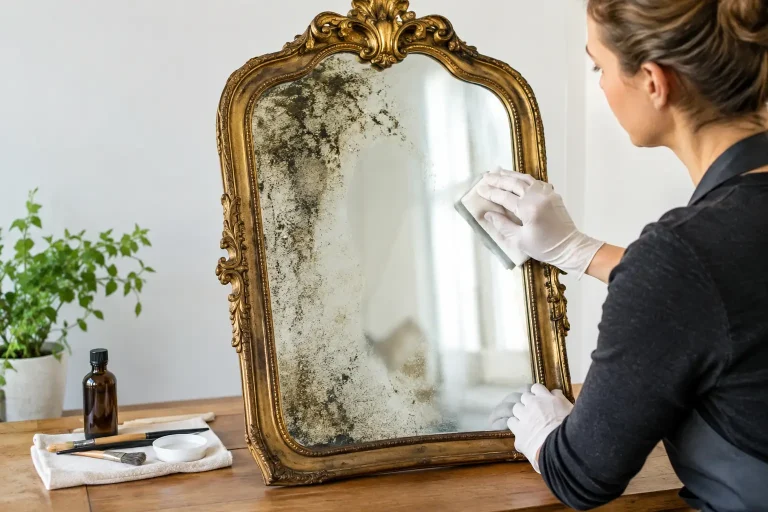 Can Antique Mirrors Be Restored Without Losing Value?