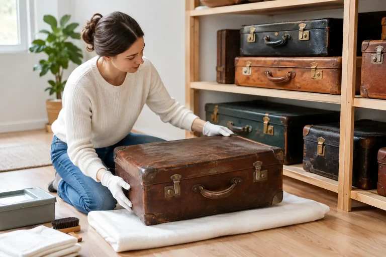 How to Store Vintage Luggage Without Damage